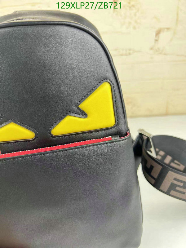 Backpack-Fendi Bag(4A) Code: ZB721 $: 129USD