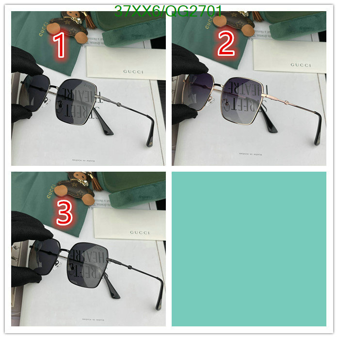 Gucci-Glasses Code: QG2701 $: 37USD