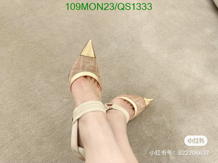 Fendi-Women Shoes Code: QS1333 $: 109USD