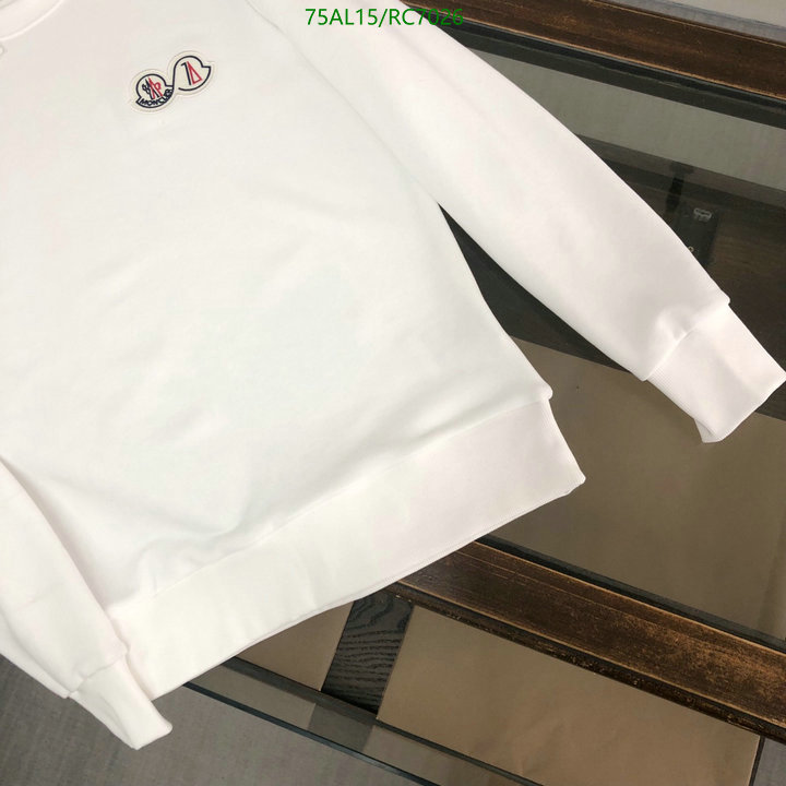 Moncler-Clothing Code: RC7026 $: 75USD