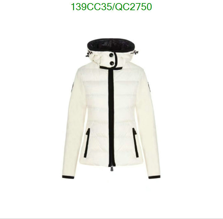 Moncler-Down jacket Women Code: QC2750 $: 139USD