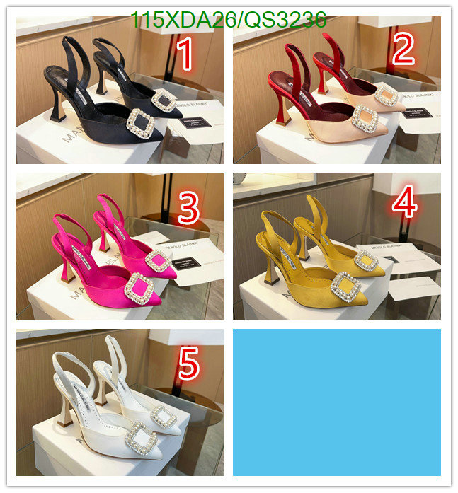 Manolo Blahnik-Women Shoes Code: QS3236 $: 115USD