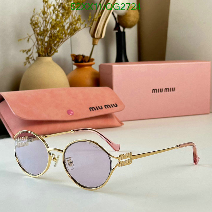 MiuMiu-Glasses Code: QG2724 $: 52USD