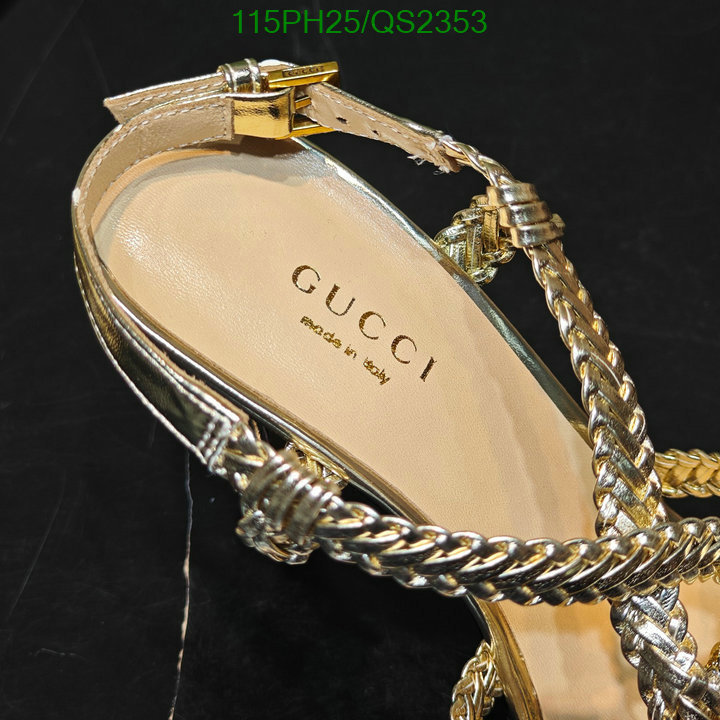 Gucci-Women Shoes Code: QS2353 $: 115USD