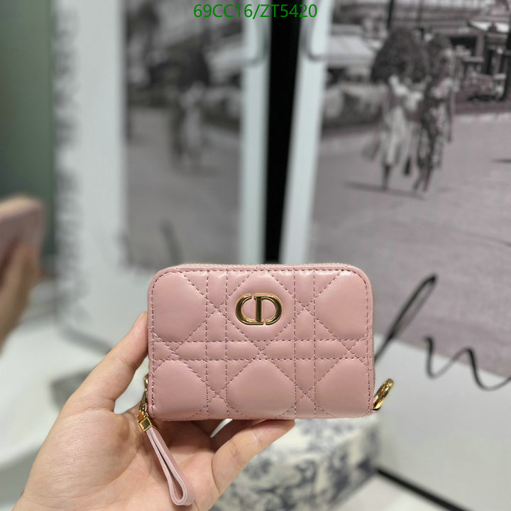 Dior-Wallet-Mirror Quality Code: ZT5420 $: 69USD