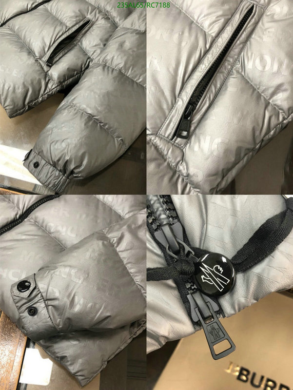 Moncler-Down jacket Men Code: RC7188 $: 235USD