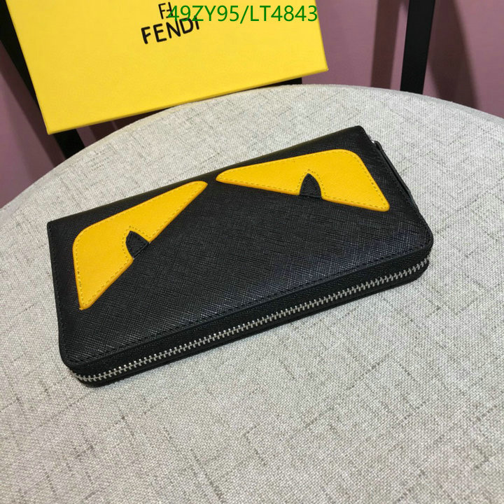 Wallet-Fendi Bag(4A) Code: LT4843 $: 49USD