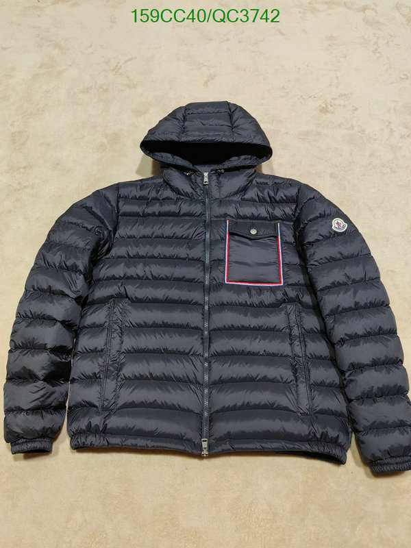 Moncler-Down jacket Men Code: QC3742 $: 159USD