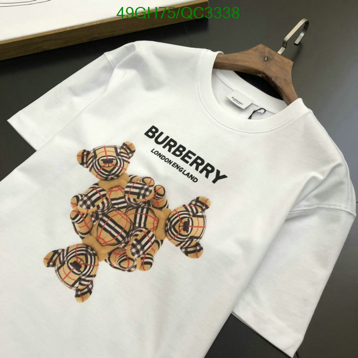 Burberry-Clothing Code: QC3338 $: 49USD