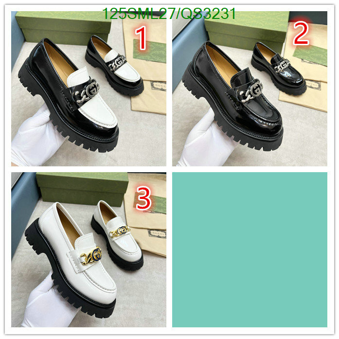 Gucci-Women Shoes Code: QS3231 $: 125USD