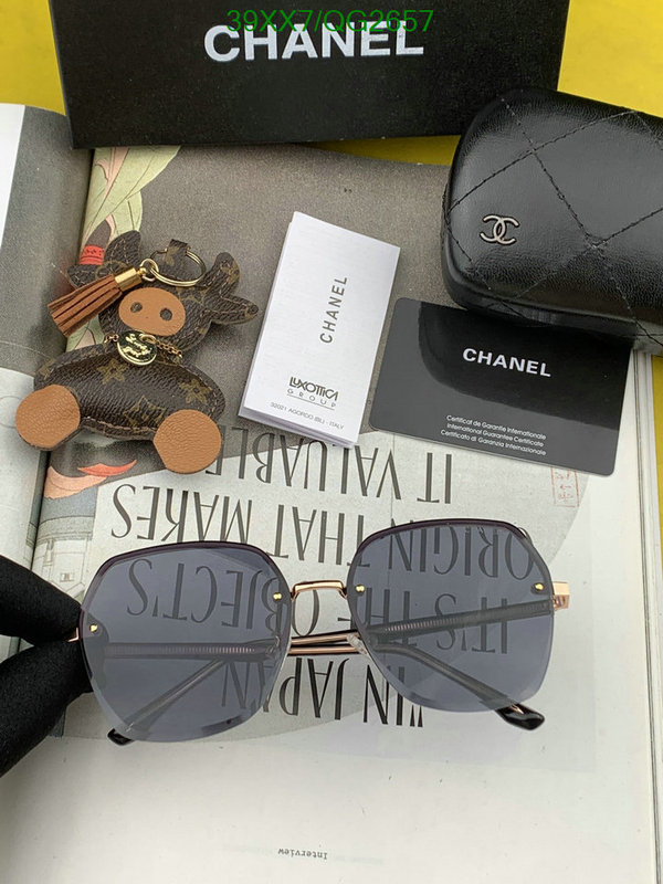 Chanel-Glasses Code: QG2657 $: 39USD