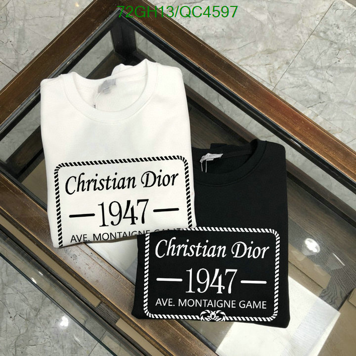 Dior-Clothing Code: QC4597 $: 72USD