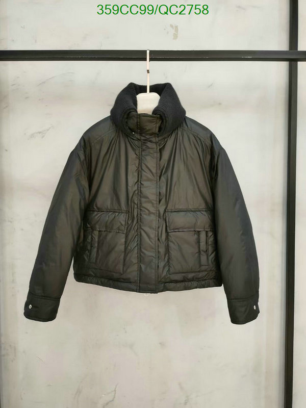 Brunello Cucinelli-Down jacket Women Code: QC2758 $: 359USD