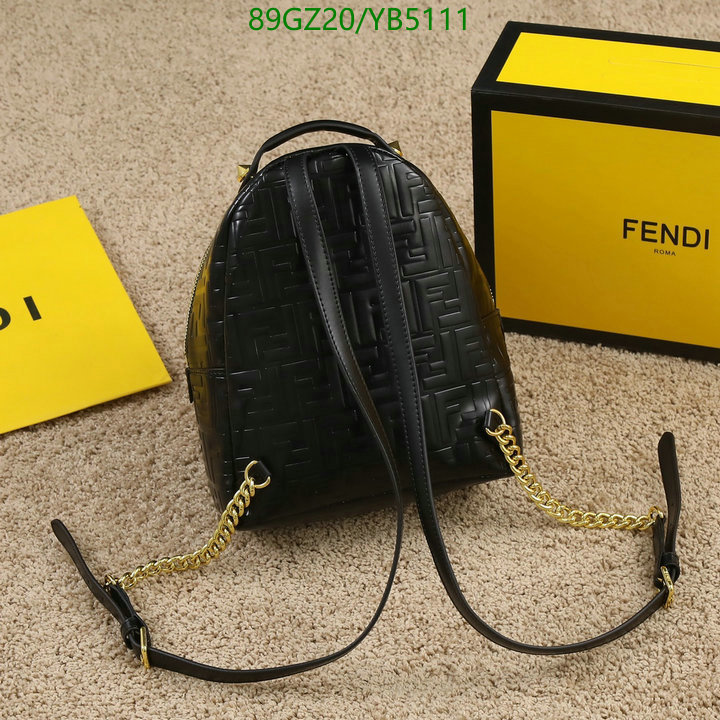 Backpack-Fendi Bag(4A) Code: YB5111 $: 89USD