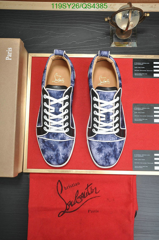Christian Louboutin-Men shoes Code: QS4385 $: 119USD
