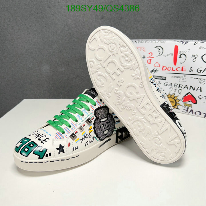 D&G-Men shoes Code: QS4386 $: 189USD