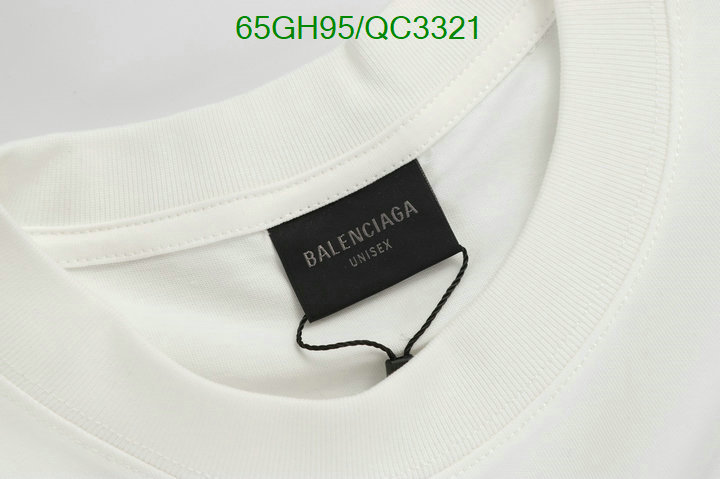 Balenciaga-Clothing Code: QC3321 $: 65USD