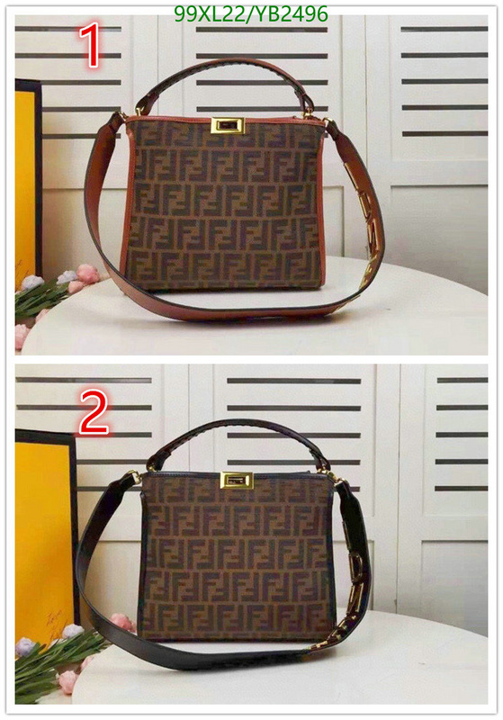 Fendi-Bag-4A Quality Code: YB2496 $: 99USD