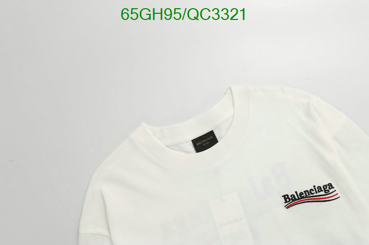 Balenciaga-Clothing Code: QC3321 $: 65USD