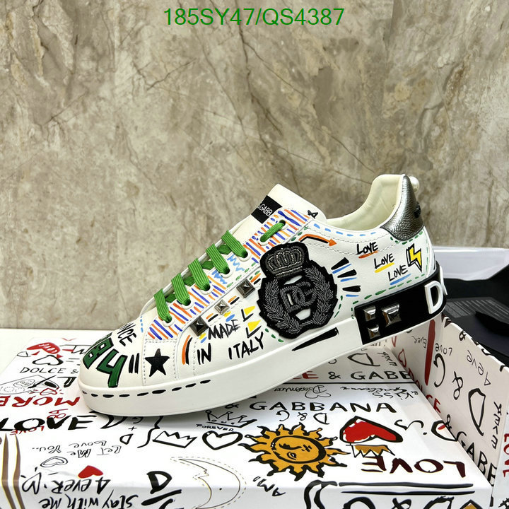 D&G-Men shoes Code: QS4387 $: 185USD