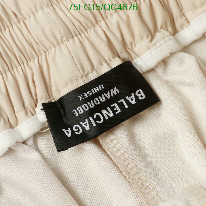 Balenciaga-Clothing Code: QC4676 $: 75USD