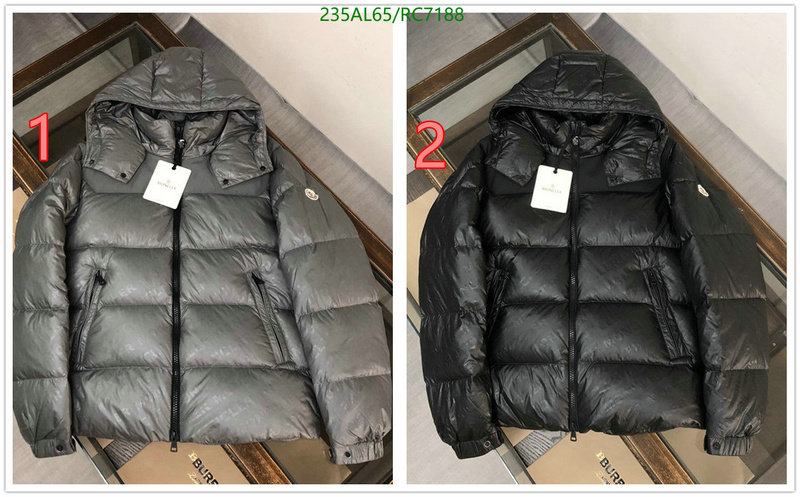 Moncler-Down jacket Men Code: RC7188 $: 235USD