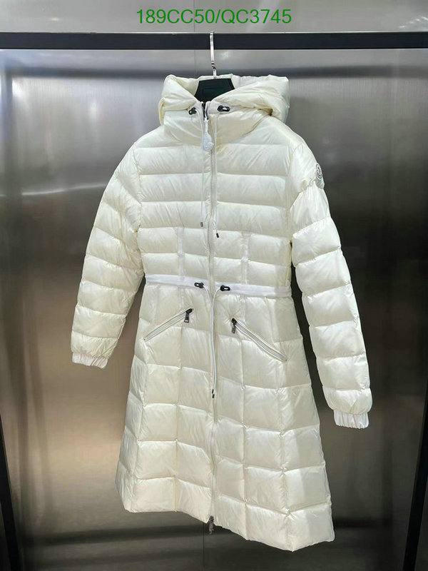 Moncler-Down jacket Women Code: QC3745 $: 189USD