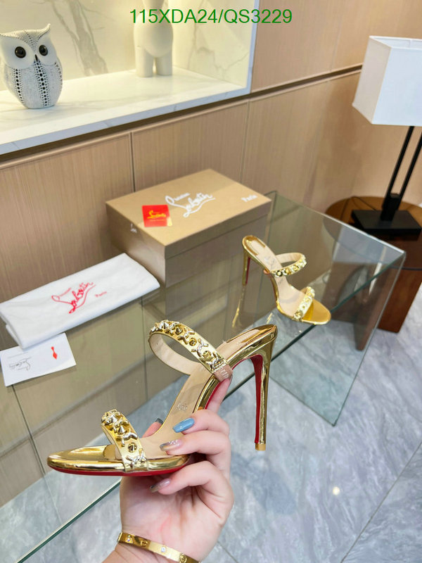 Christian Louboutin-Women Shoes Code: QS3229 $: 115USD