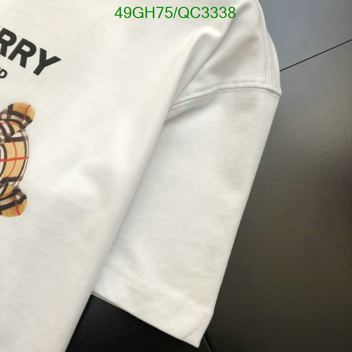 Burberry-Clothing Code: QC3338 $: 49USD