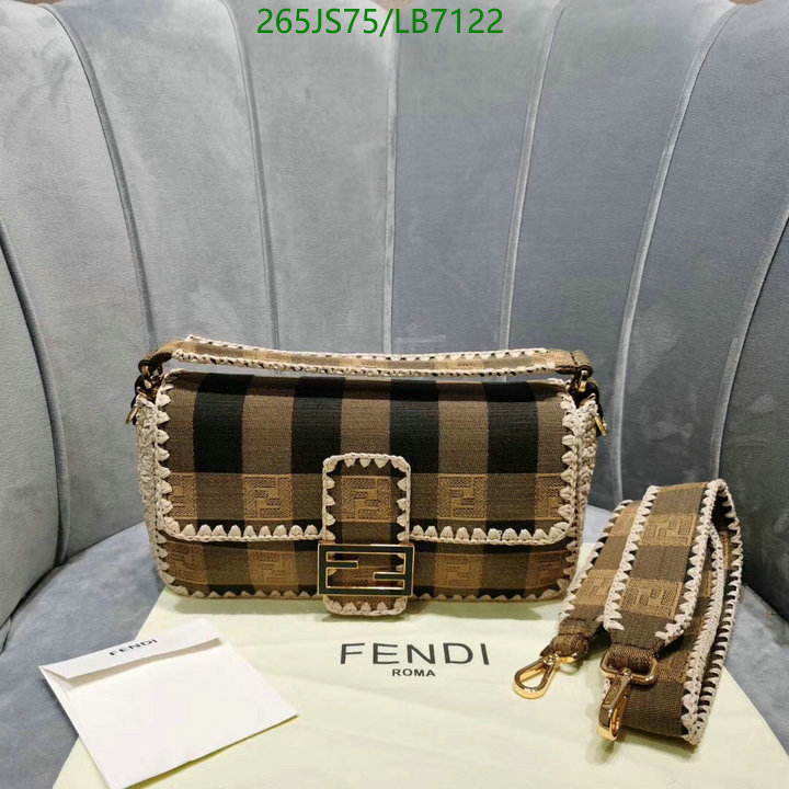 Baguette-Fendi Bag(Mirror Quality) Code: LB7122 $: 265USD