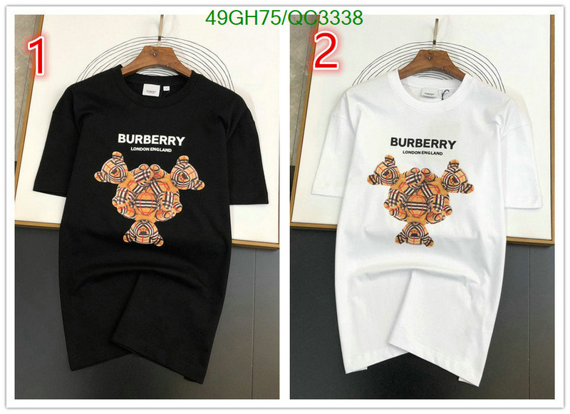 Burberry-Clothing Code: QC3338 $: 49USD