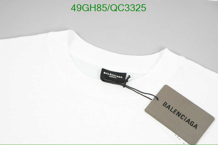 Balenciaga-Clothing Code: QC3325 $: 49USD