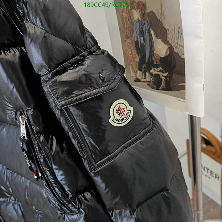 Moncler-Down jacket Men Code: RC7057 $: 189USD