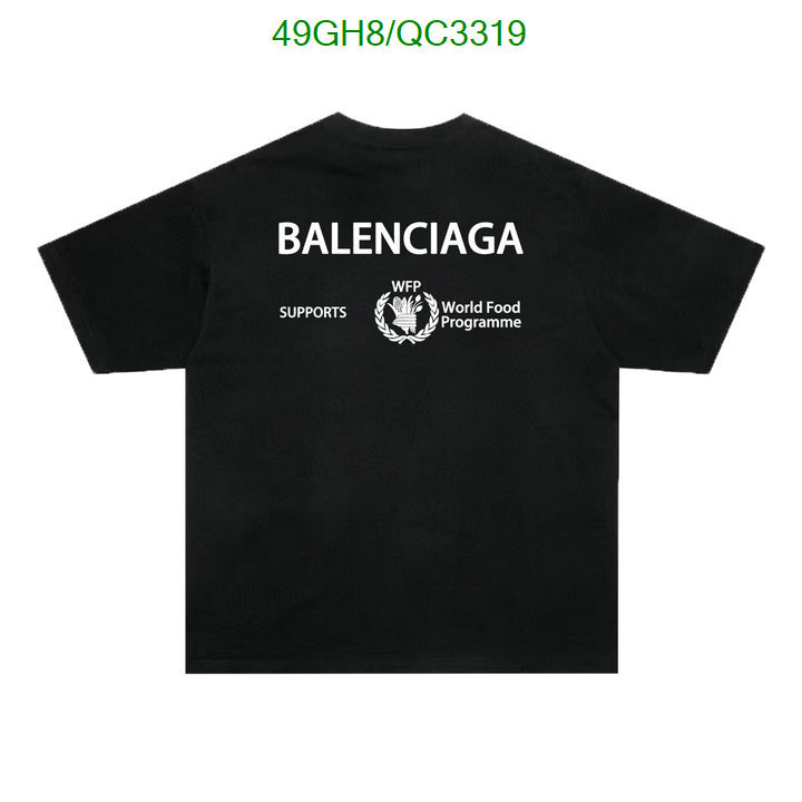 Balenciaga-Clothing Code: QC3319 $: 49USD