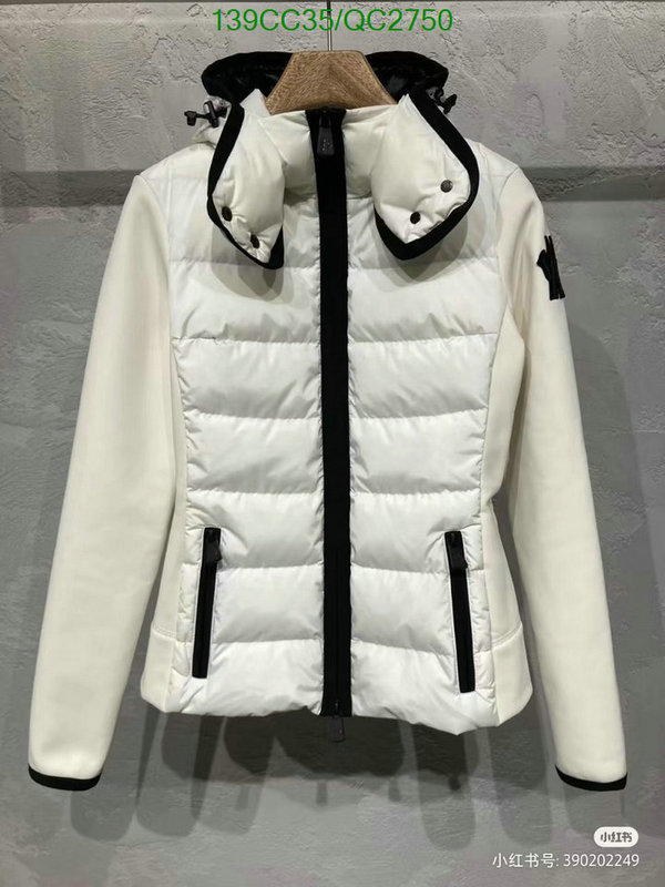 Moncler-Down jacket Women Code: QC2750 $: 139USD