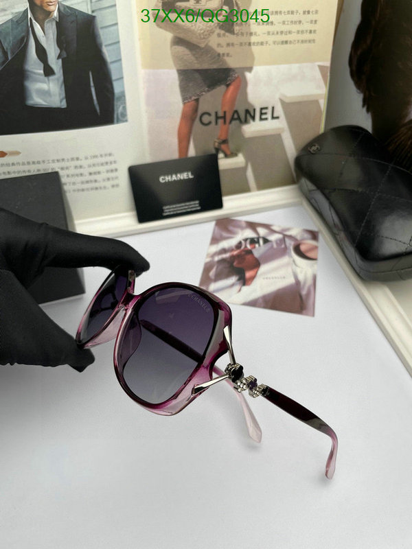 Chanel-Glasses Code: QG3045 $: 37USD