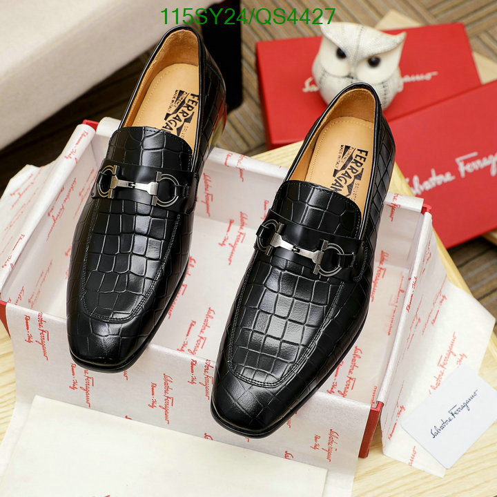 Ferragamo-Men shoes Code: QS4427 $: 115USD