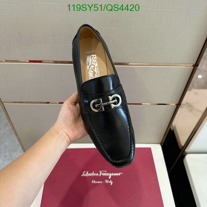 Ferragamo-Men shoes Code: QS4420 $: 119USD