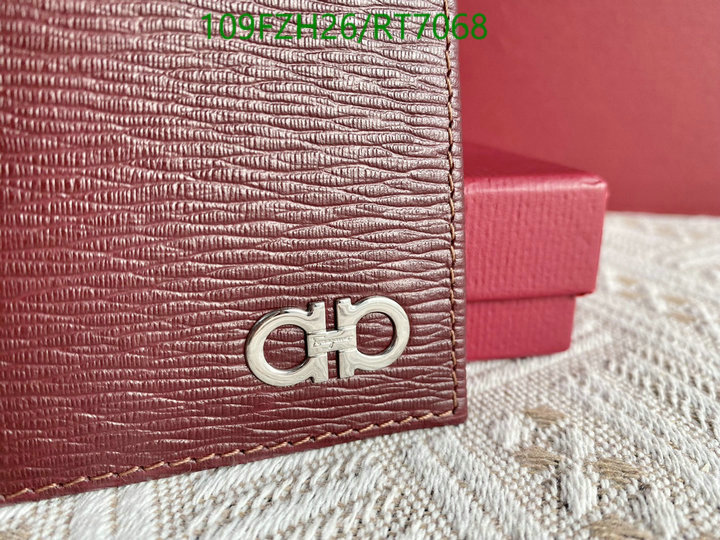 Ferragamo-Wallet Mirror Quality Code: RT7068 $: 109USD