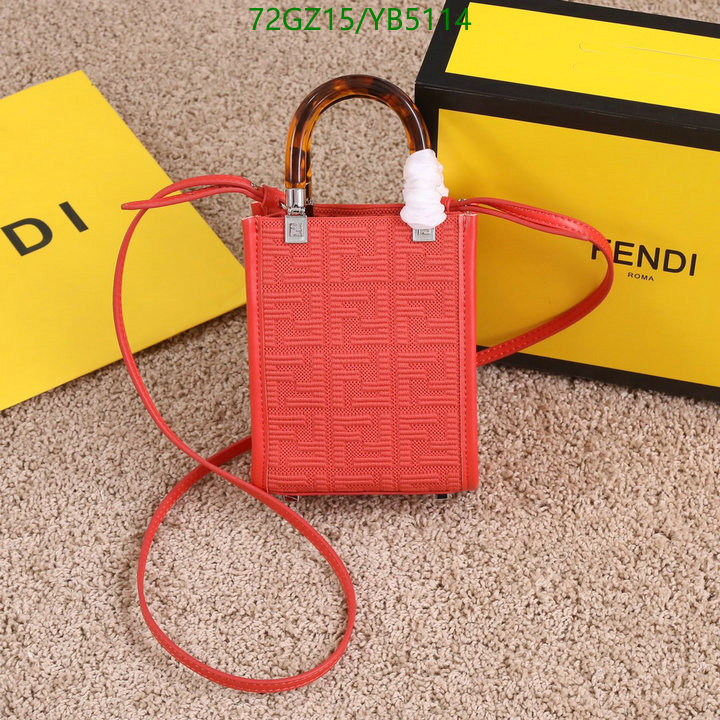 Sunshine-Fendi Bag(4A) Code: YB5114 $: 72USD