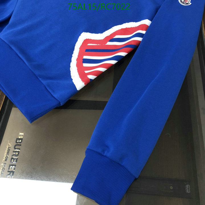 Moncler-Clothing Code: RC7022 $: 75USD