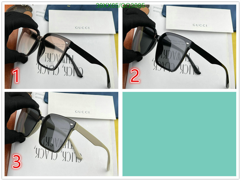 Gucci-Glasses Code: QG3085 $: 39USD