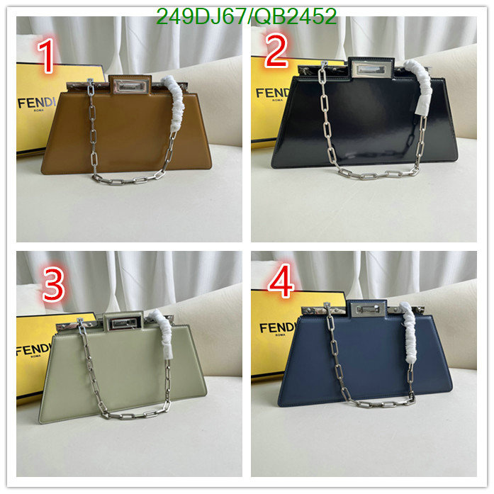 Peekaboo-Fendi Bag(Mirror Quality) Code: QB2452 $: 249USD