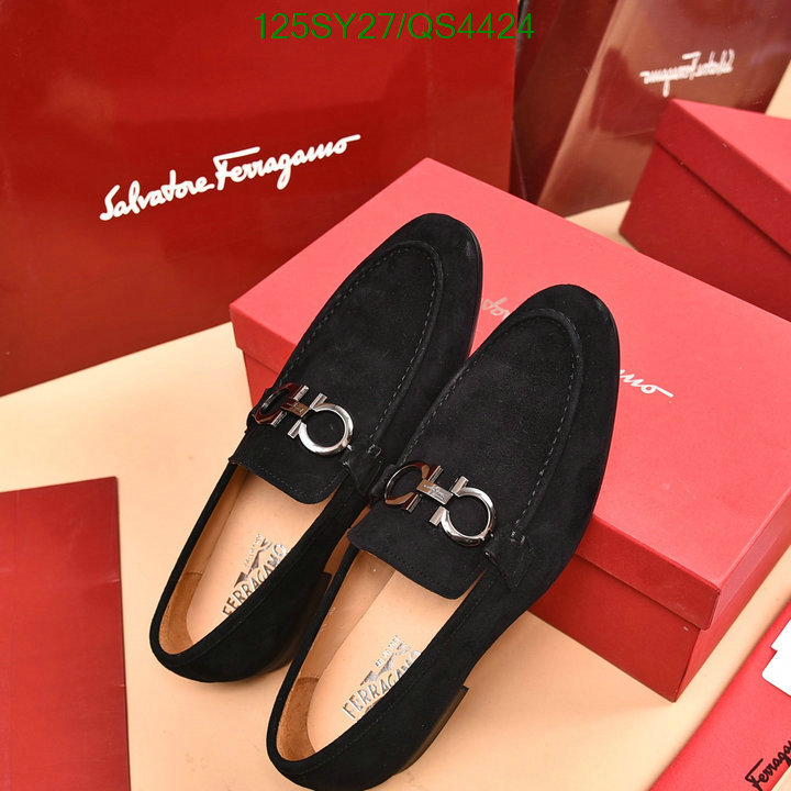 Ferragamo-Men shoes Code: QS4424 $: 125USD