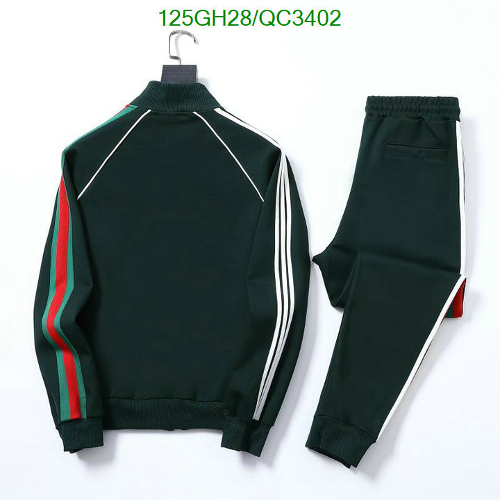 Gucci-Clothing Code: QC3402 $: 125USD