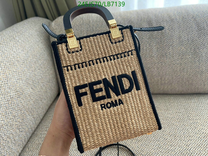 Sunshine-Fendi Bag(Mirror Quality) Code: LB7139 $: 245USD