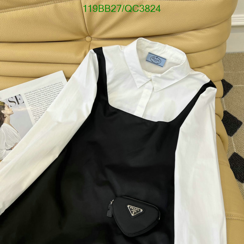 Prada-Clothing Code: QC3824 $: 119USD