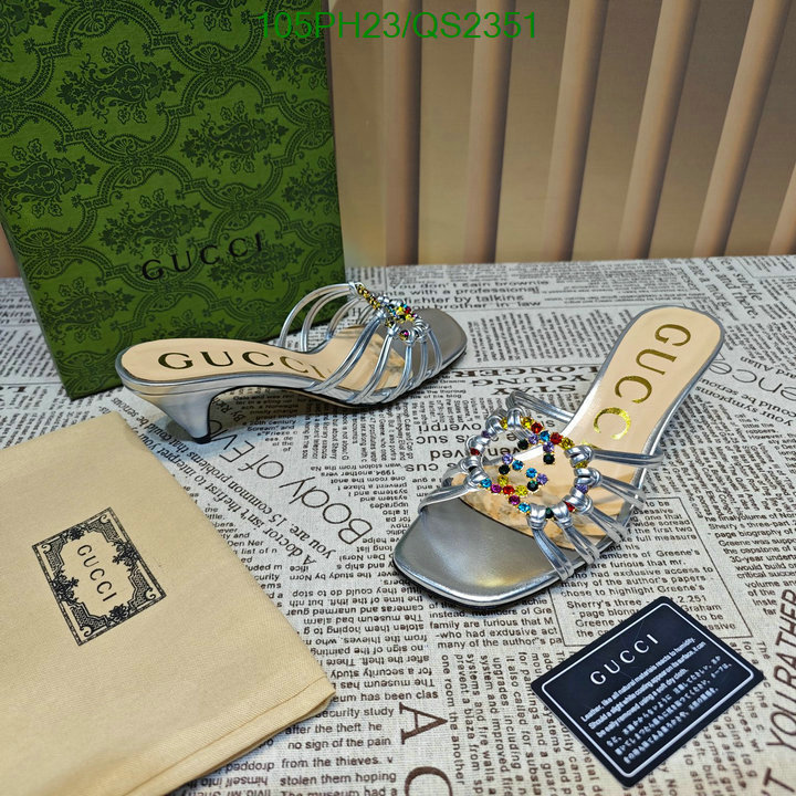 Gucci-Women Shoes Code: QS2351 $: 105USD