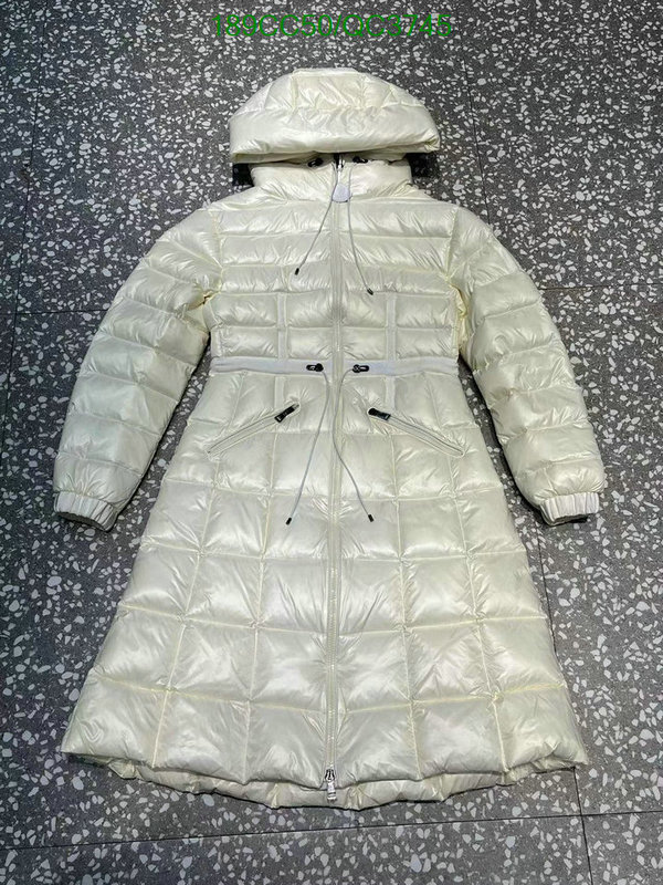 Moncler-Down jacket Women Code: QC3745 $: 189USD