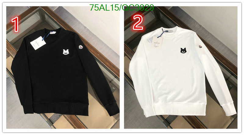 Moncler-Clothing Code: QC3929 $: 75USD